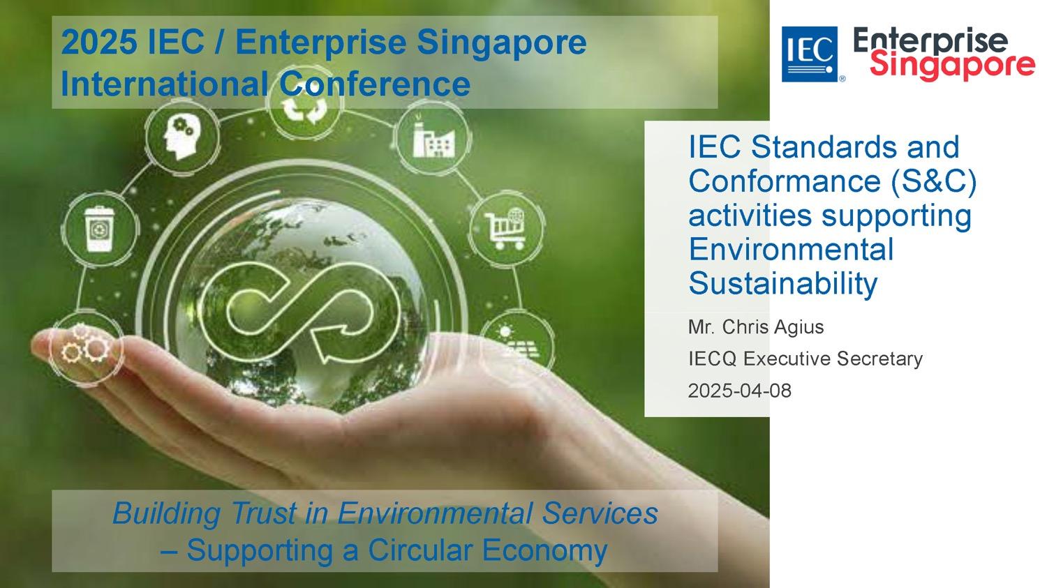 1 - 2025 IEC and ESG International Conference Singapore Presentation