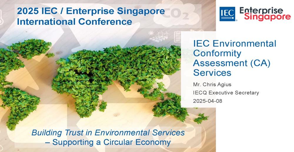 2 - 2025 IEC and ESG International Conference Singapore Presentation